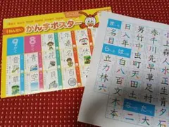 小学1年生　漢字ポスター