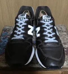 《人気レザー！》New Balance 996 ダークブラウン レザースニーカー