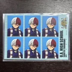 ヒロアカ 轟焦凍 証明写真シール 雄英高校オープンスクール