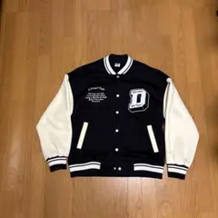 INFLATION スタジャン ネイビー/ホワイト