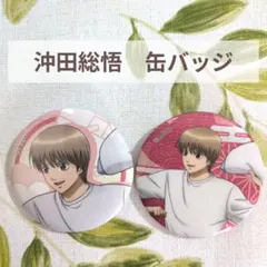 【沖田総悟】銀八先生 ドン・キホーテ コラボ 枕投げ 缶バッジ