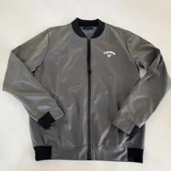 Callaway グレー ジップアップジャケットＬ