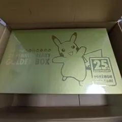 【新品未開封】 ポケモンカード 25周年アニバーサリーゴールデンボックス