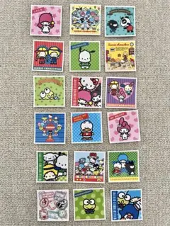 サンリオキャラクター　シールセット　18枚