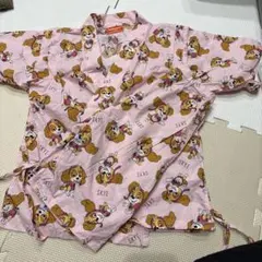 スカイ プリント 甚平 120cm