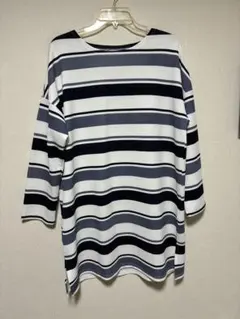 ストライプ 長袖カットソー