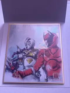 スーパー戦隊 色紙ART クワガタオージャー&スパイダークモノス