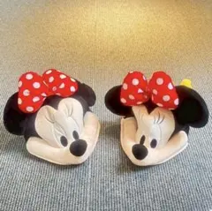 ミニーちゃん ぬいぐるみ ファンキャップ 2個セット