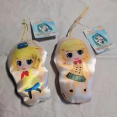 初音ミク マスコットクリーナー 鈴音りん 2種類 タグ付 非売品