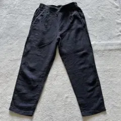 フレームワーク　リネン100％チェックパンツ　サイズ３８