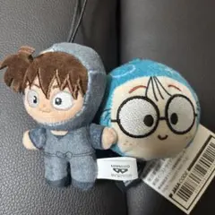 忍たま乱太郎　ほわぬい 土井半助 乱太郎フェイスバッジ