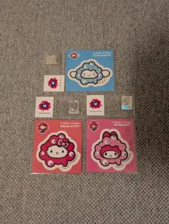 関西万博 ミャクミャク サンリオ なりきり ステッカー