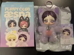 aespa Fluffy Club POPMART ニンニン キーリング - メルカリ