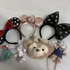 ディズニー ミニー シュシュ付き ぬいぐるみキーチェーン | Mercari