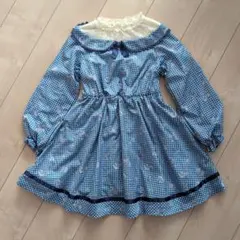 【130cm】ワンピース 青◇アクシーズファムキッズ