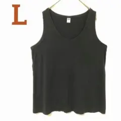 OLD NAVY ブラック タンクトップ L シンプル