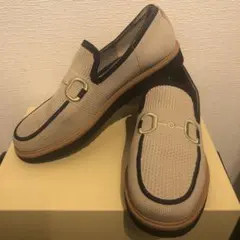 ※最終値下げ※【クムウダイアナ】ベージュ メッシュ スリッポン