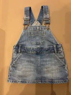 GAPデニムオーバーオール風ワンピース