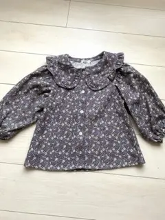 ペアマノン　花柄　ブラウス　110cm こどもふく