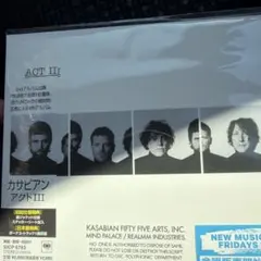 KasabianカサビアンアクトIIIACTⅢ国内盤ミニポスター付き