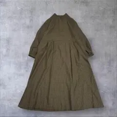 ★美品◆アーバンリサーチドアーズ◆バルーンスリーブ切替ワンピース