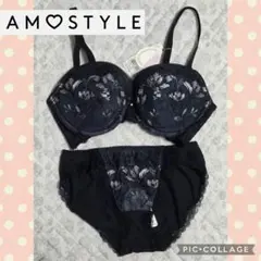 ❤新品♪ AMO'STYLE　アモスタイル　ドレスO35　ブラ&ショーツ　F70