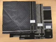 LANVIN　紳士用ハンカチ　3枚