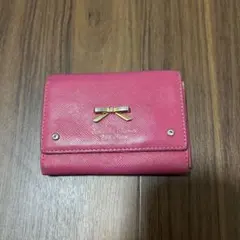 サマンサタバサ プチチョイス 三つ折り 財布 ピンク