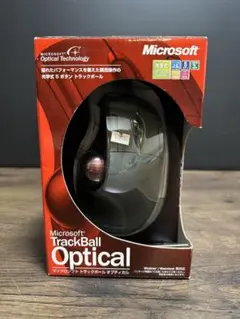 新品未使用　希少品【マウス】マイクロソフト純正 トラックボールオプティカル