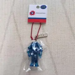 ミャクミャク　立体PVCキーホルダー　プレート付グリッター