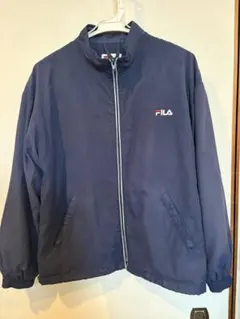 FILA ネイビー ジップアップジャケット