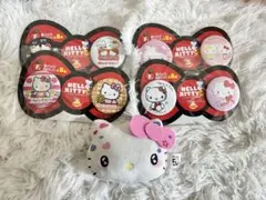 ハローキティ 缶バッジ 8個セット＋キーホルダー