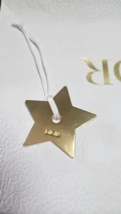 Dior ゴールド星型チャーム 美品