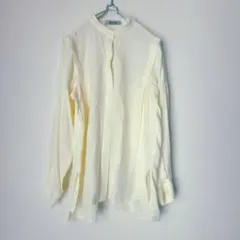 ナノ・ユニバース　バンドカラーシャツ スタンドカラーシャツ