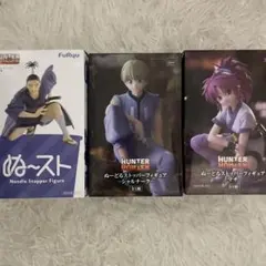 HUNTER×HUNTER ぬーどるストッパー　ノブナガ　マチ　シャルナーク