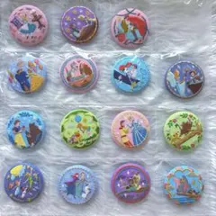 ディズニー　刺繍缶バッジ　コンプリート　全15種