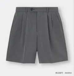 Wタックショートパンツ　GU