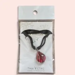 【新品未開封】ThaiVetro タイヴェトロ ガラスペンダント ネックレス