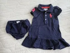 Ralph Lauren ベビー ワンピース ブルマセット 80cm