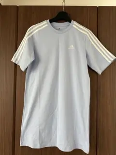 【新品】adidas ライトブルー Tシャツ 半袖