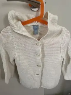 【baby gap】くま耳ニットパーカー80