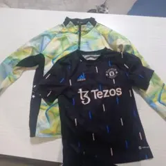 ATHLETAウィンドブレーカーとマンチェスターユナイテッドプレマッチシャツ