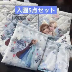 アナ雪　入園5点 バッグセット