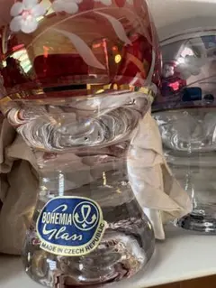 BOHEMIA Glass クリスタルグラス 2個セット
