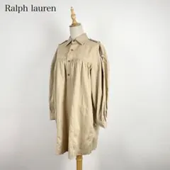 RALPH LAUREN チノ ワンピース ギャザー