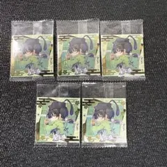 ⭐︎にふぉるめーしょん刀剣乱舞ONLINEシールウエハース2弾5枚