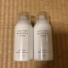 MIEUFA CLEAR 日焼け止めスプレー 無香料 2本のサムネイル