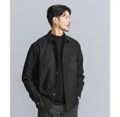 【最終価格】BEAUTY & YOUTH ニアカラーバルカラーブルゾンジャケット 最終価格】BEAUTY & YOUTH ニアカラーバルカラーブルゾンジャケット