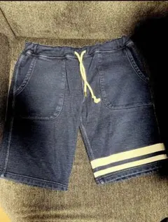 桃太郎ジーンズ 出陣 スウェットハーフパンツのサムネイル