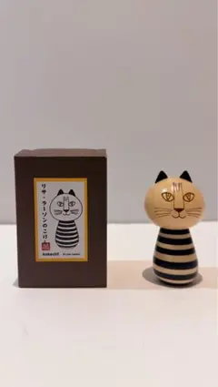 Lisa Larson リサラーソン　こけし　ミンミ 黒のサムネイル